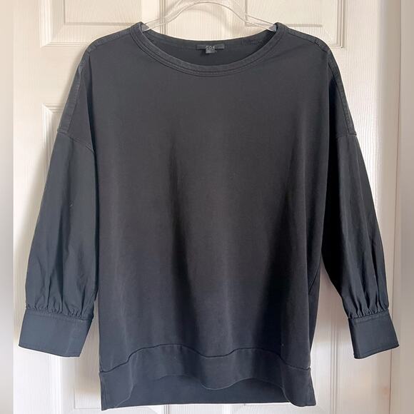 COS Women's black sweatshirt Top Medium - Picture 1 of 5